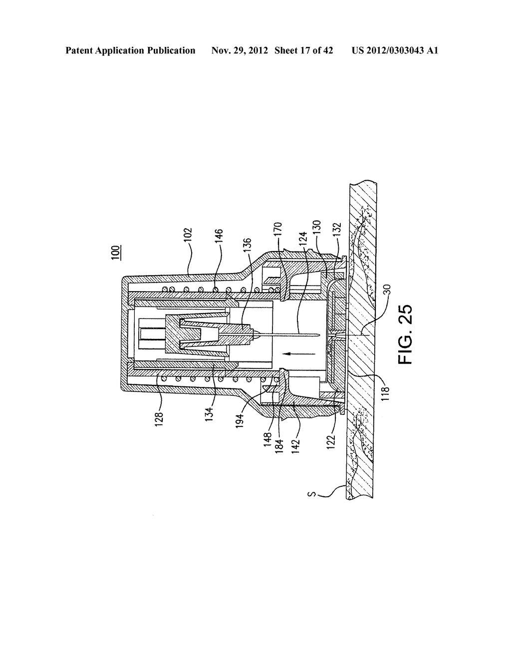 Medical Device Inserters and Processes of Inserting and Using Medical     Devices - diagram, schematic, and image 18