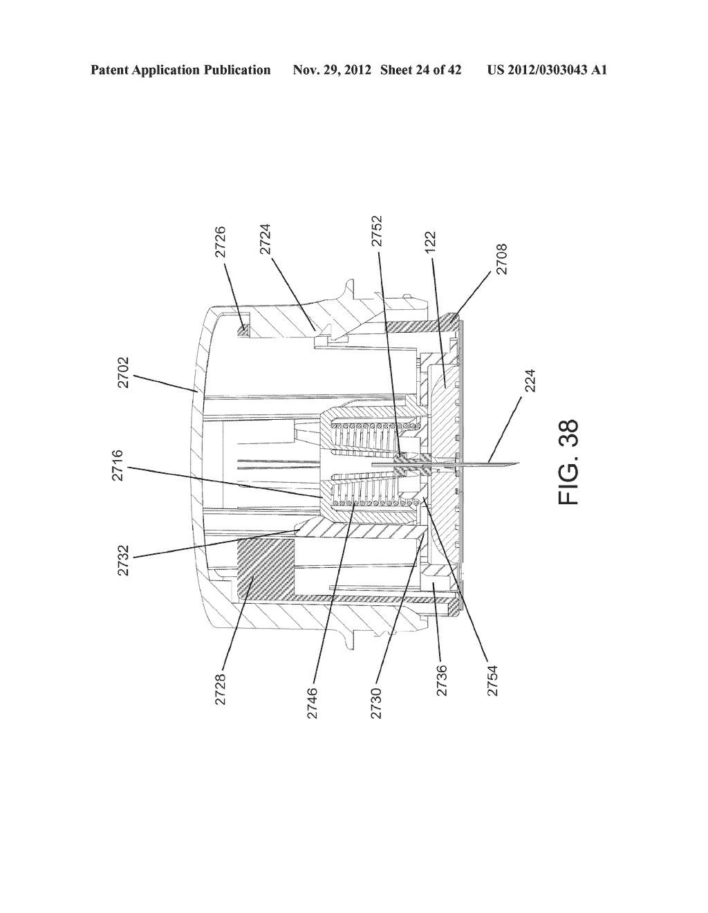 Medical Device Inserters and Processes of Inserting and Using Medical     Devices - diagram, schematic, and image 25