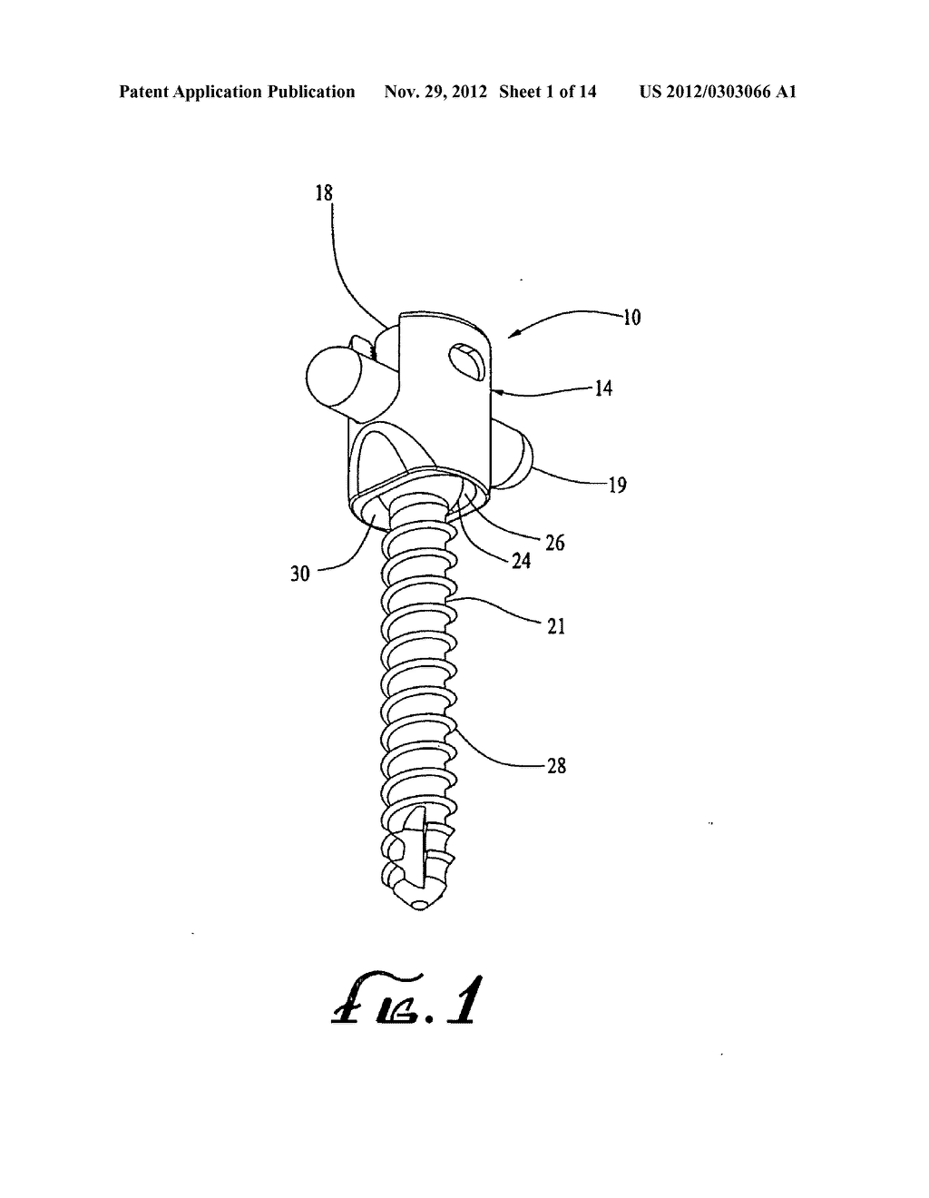 Variable angle spinal screw assembly - diagram, schematic, and image 02