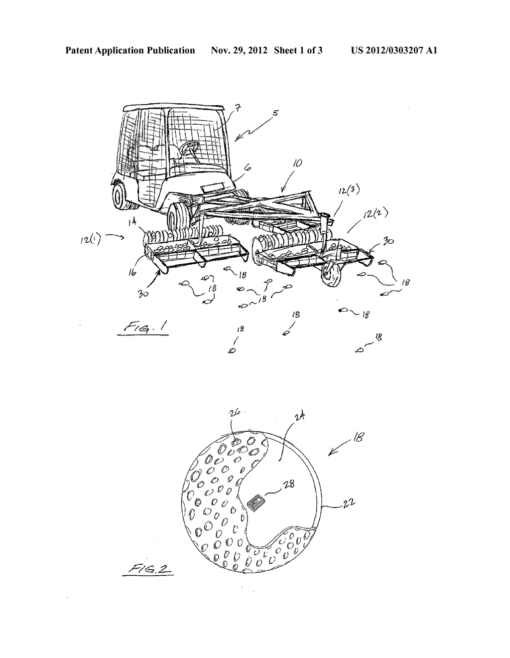 GOLF BALL TRACKING SYSTEM AND METHODS THEREFOR - diagram, schematic, and image 02