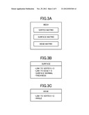 INFORMATION PROCESSING DEVICE, INFORMATION PROCESSING METHOD, COMPUTER     READABLE STORAGE MEDIUM STORING INFORMATION PROCESSING PROGRAM, THICKNESS     AREA SETTING DEVICE, THICKNESS AREA SETTING METHOD, AND COMPUTER READABLE     STORAGE MEDIUM STORING THICKNESS AREA SETTING PROGRAM diagram and image