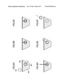 INFORMATION PROCESSING DEVICE, INFORMATION PROCESSING METHOD, COMPUTER     READABLE STORAGE MEDIUM STORING INFORMATION PROCESSING PROGRAM, THICKNESS     AREA SETTING DEVICE, THICKNESS AREA SETTING METHOD, AND COMPUTER READABLE     STORAGE MEDIUM STORING THICKNESS AREA SETTING PROGRAM diagram and image