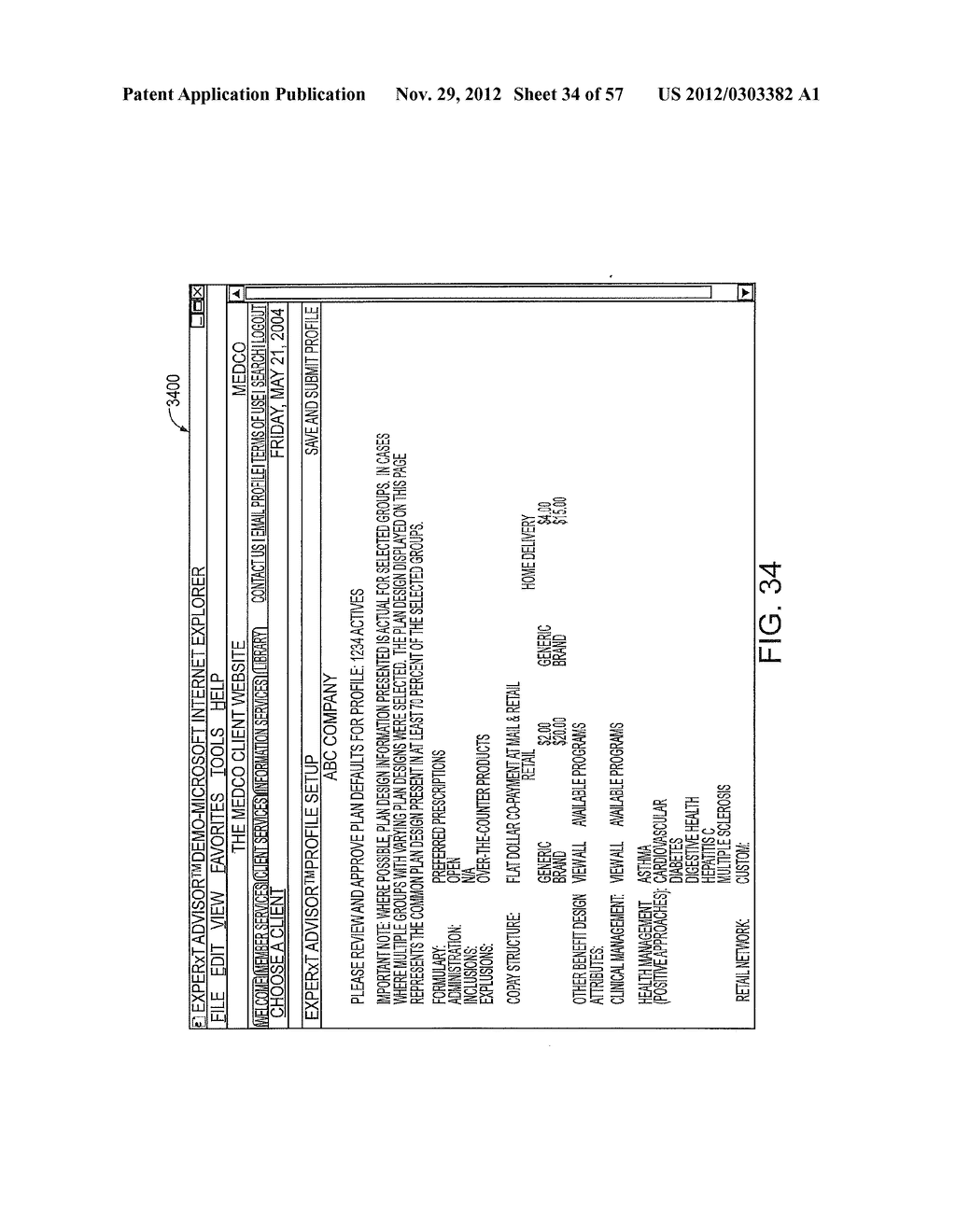 SYSTEMS AND METHODS FOR SIMULATING A CHANGE TO A PRESCRIPTION DRUG PLAN - diagram, schematic, and image 35