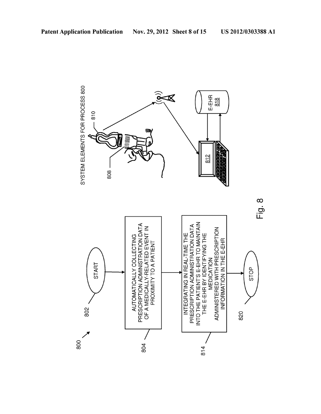 PHARMACY MANAGEMENT AND ADMINISTRATION WITH BEDSIDE REAL-TIME MEDICAL     EVENT DATA COLLECTION - diagram, schematic, and image 09