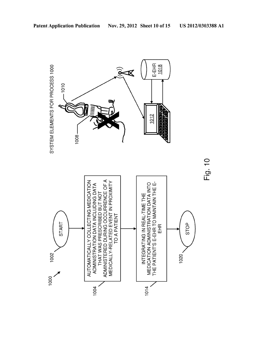 PHARMACY MANAGEMENT AND ADMINISTRATION WITH BEDSIDE REAL-TIME MEDICAL     EVENT DATA COLLECTION - diagram, schematic, and image 11