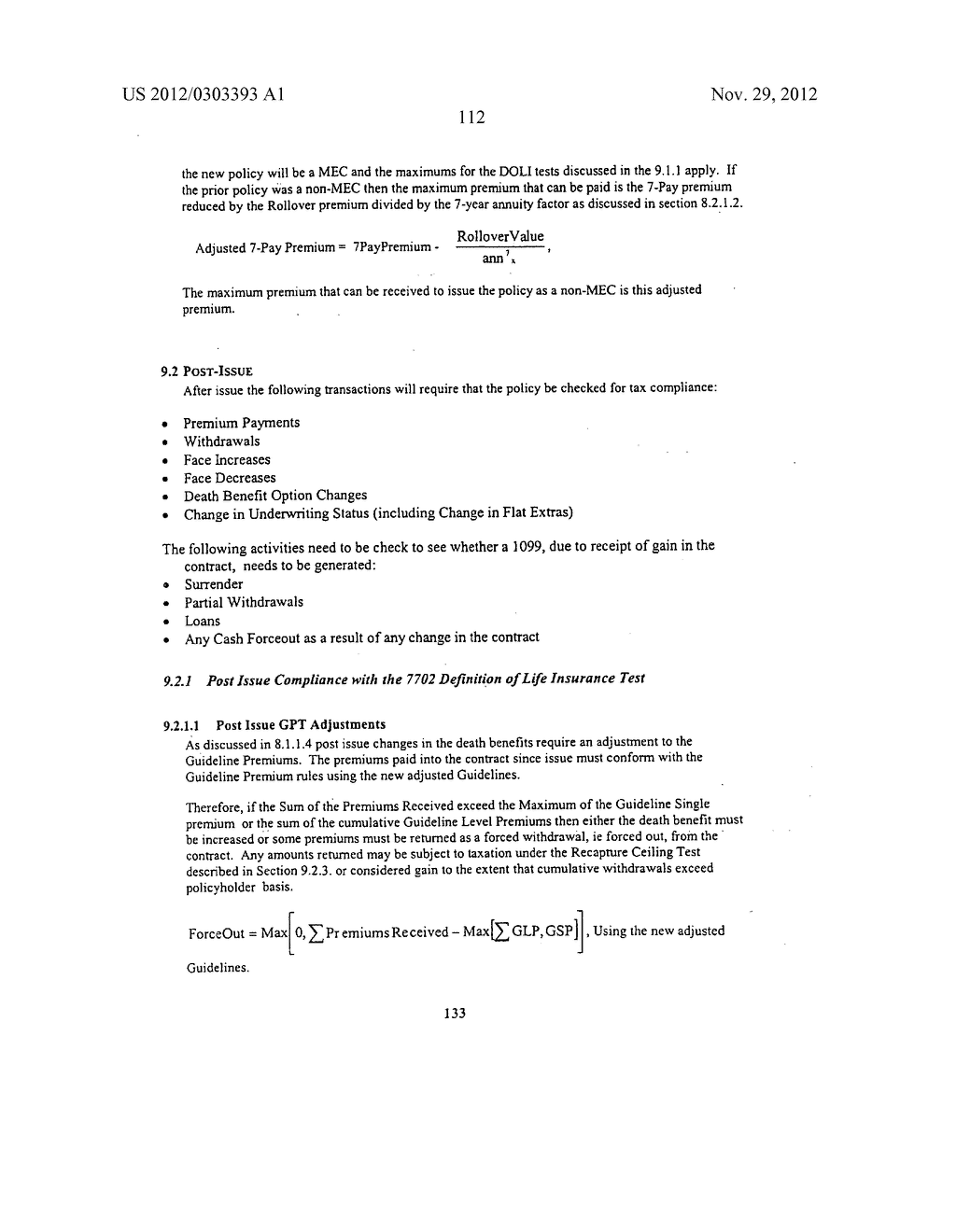 LIFE INSURANCE PRODUCTS UNDER A SINGLE APPROVED FORM - diagram, schematic, and image 132