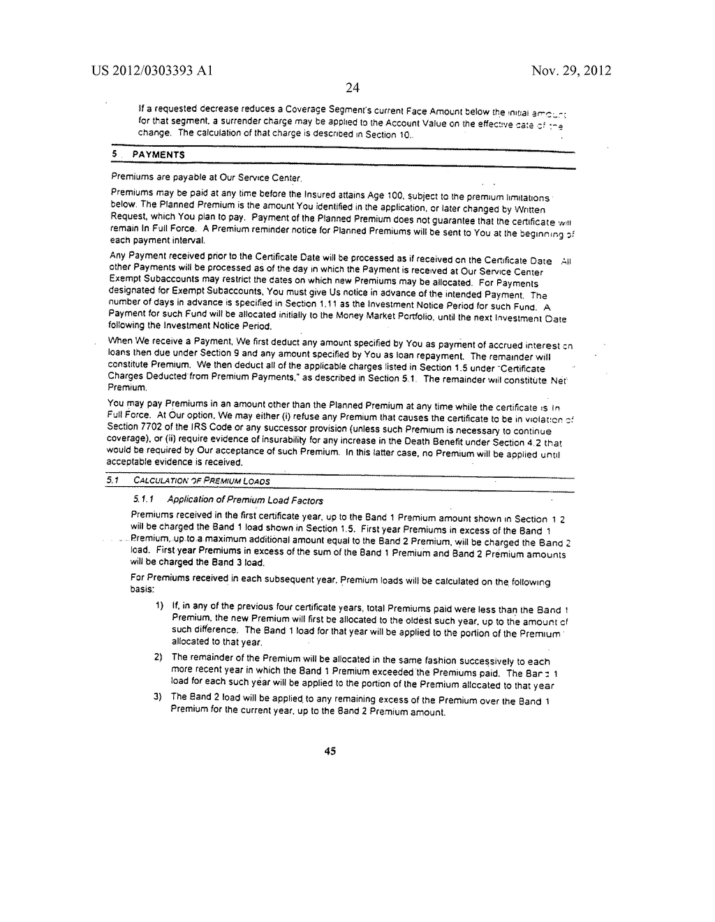 LIFE INSURANCE PRODUCTS UNDER A SINGLE APPROVED FORM - diagram, schematic, and image 44