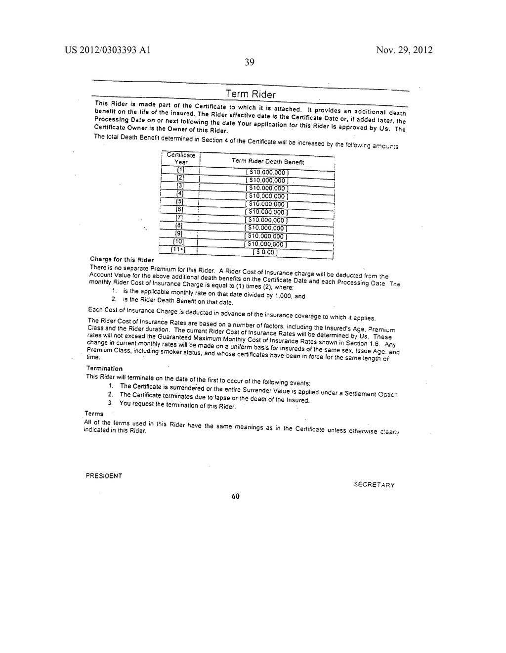 LIFE INSURANCE PRODUCTS UNDER A SINGLE APPROVED FORM - diagram, schematic, and image 59