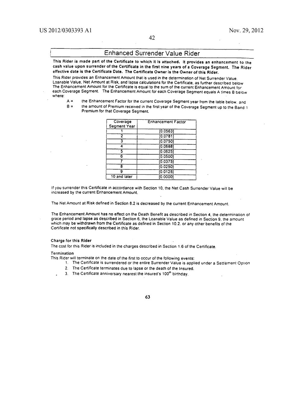 LIFE INSURANCE PRODUCTS UNDER A SINGLE APPROVED FORM - diagram, schematic, and image 62