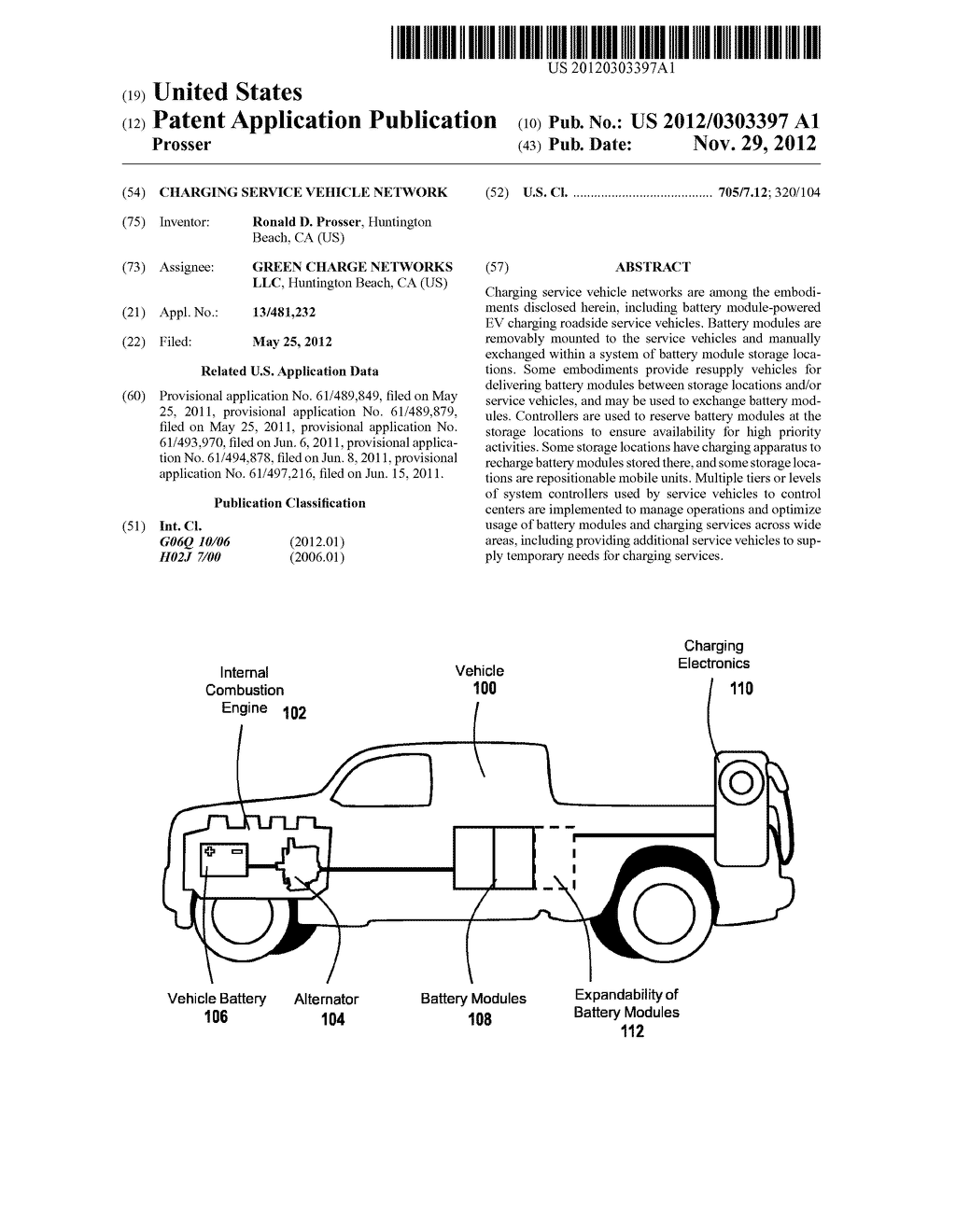 Charging Service Vehicle Network - diagram, schematic, and image 01