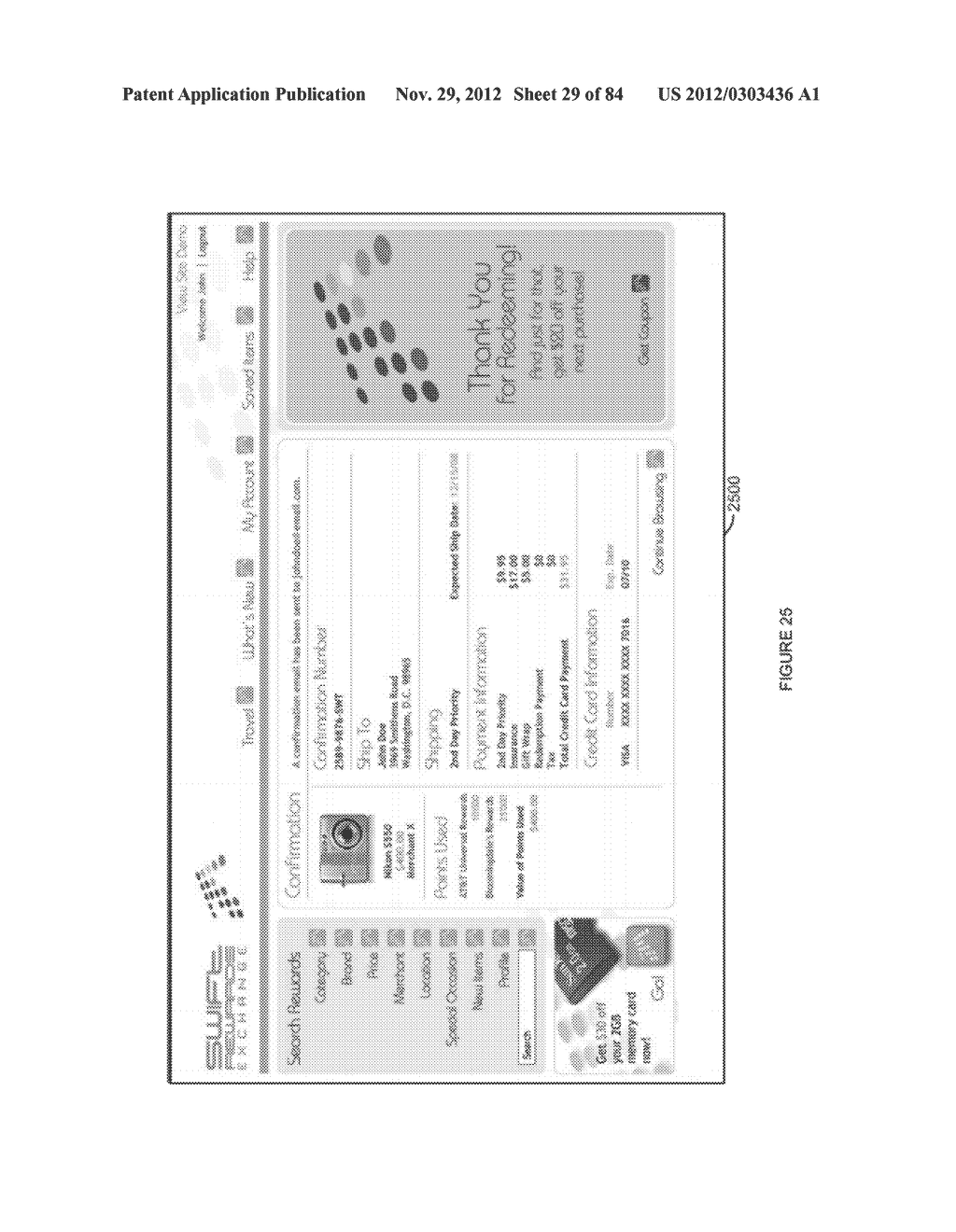 ONLINE REWARD POINT EXCHANGE METHOD AND SYSTEM WITH AUTOMATIC REWARD     REDEMPTION SOLUTIONS - diagram, schematic, and image 30