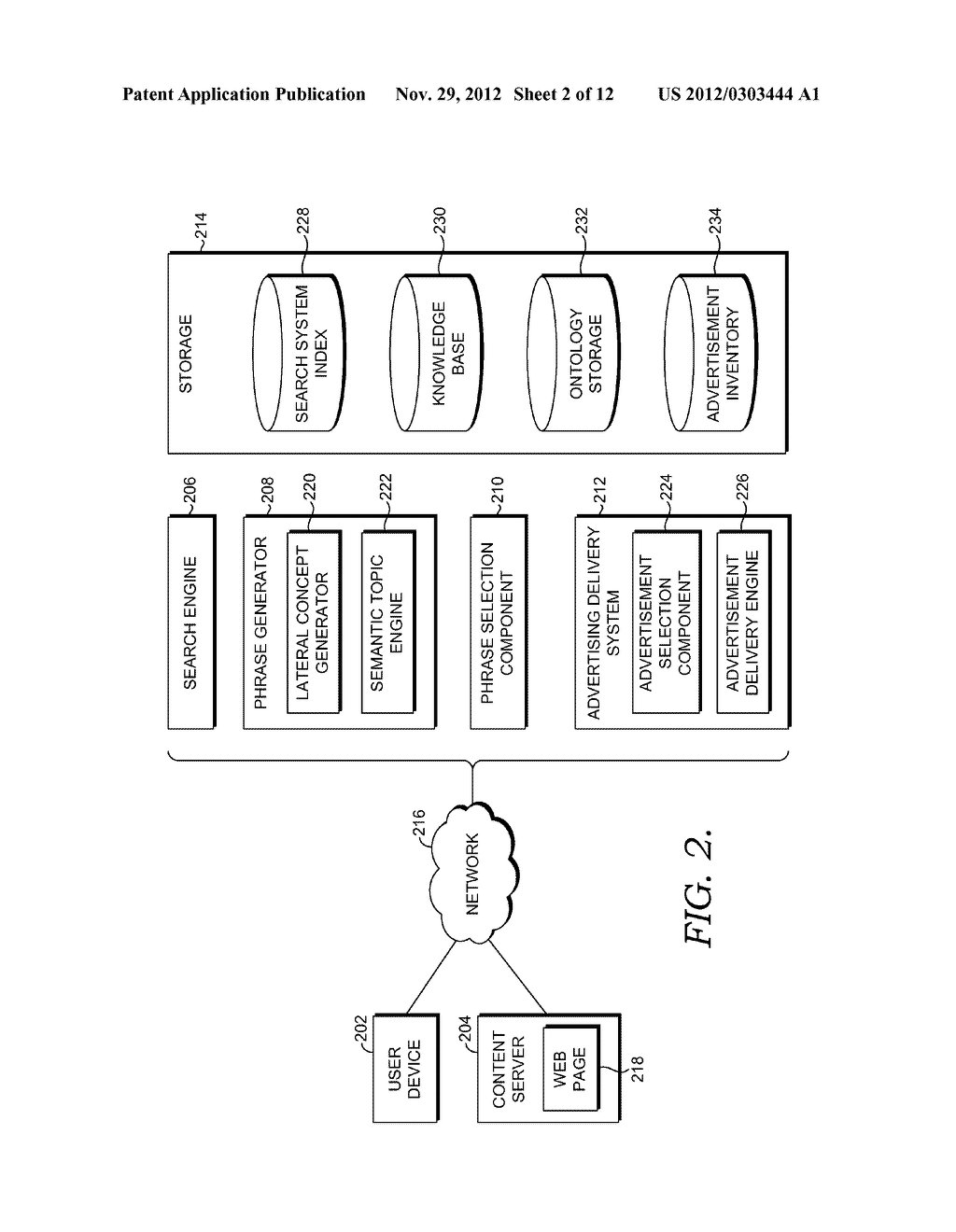 SEMANTIC ADVERTISING SELECTION FROM LATERAL CONCEPTS AND TOPICS - diagram, schematic, and image 03