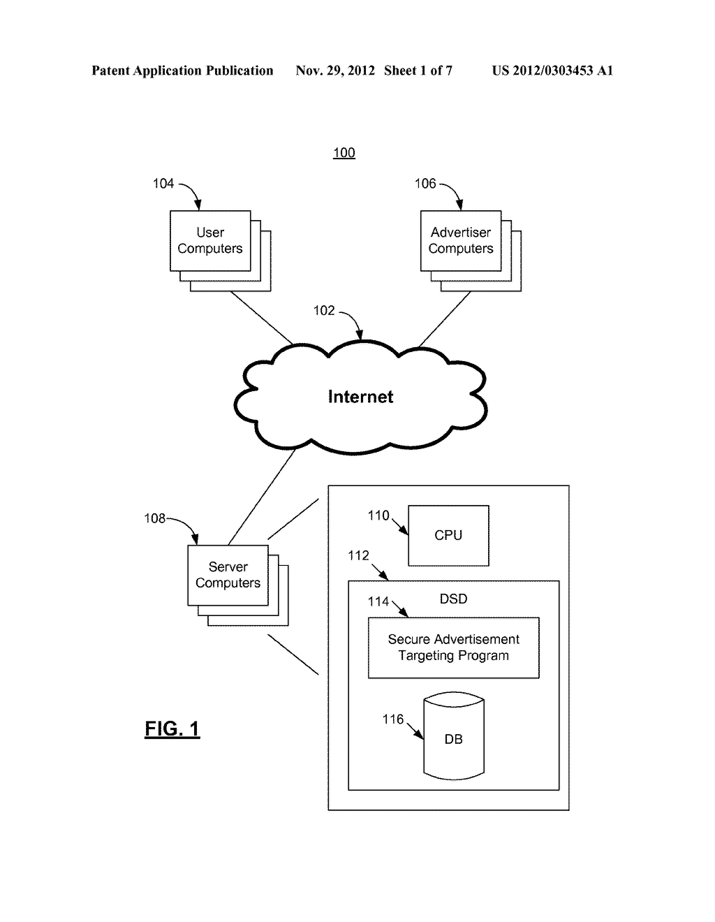 METHODS AND SYSTEMS FOR SECURELY TARGETING ADVERTISEMENTS ON LOGIN PAGES - diagram, schematic, and image 02