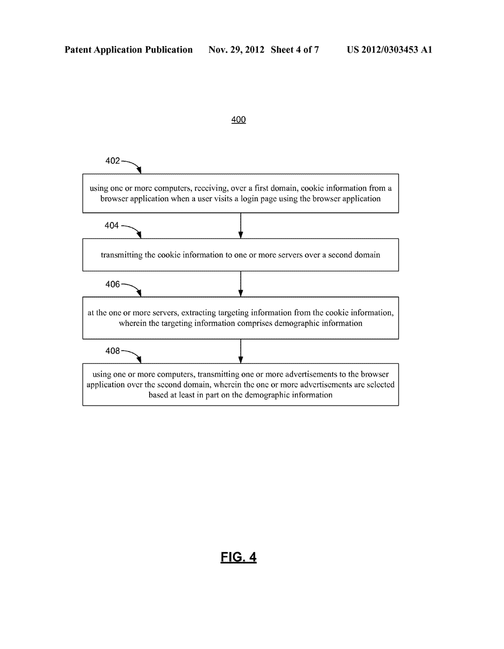 METHODS AND SYSTEMS FOR SECURELY TARGETING ADVERTISEMENTS ON LOGIN PAGES - diagram, schematic, and image 05