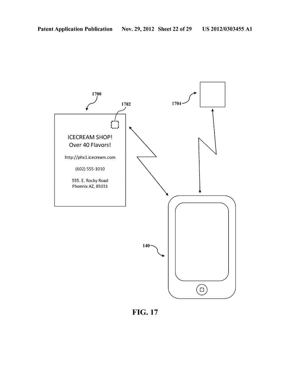 Systems and Methods to Deliver Digital Location-Based Content to a Visitor     at a Physical Business Location - diagram, schematic, and image 23