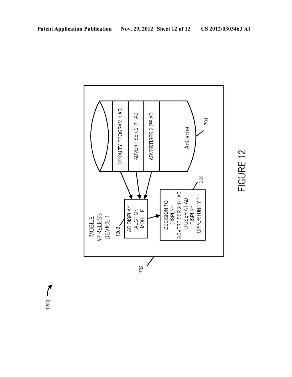 ADCACHE SPACE AUCTIONS BASED ON DIFFERENTIAL CONTEXT - diagram, schematic, and image 13