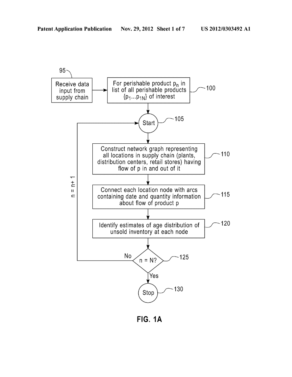 NON-INSTRUMENTED PERISHABLE PRODUCT TRACKING IN A SUPPLY CHAIN - diagram, schematic, and image 02