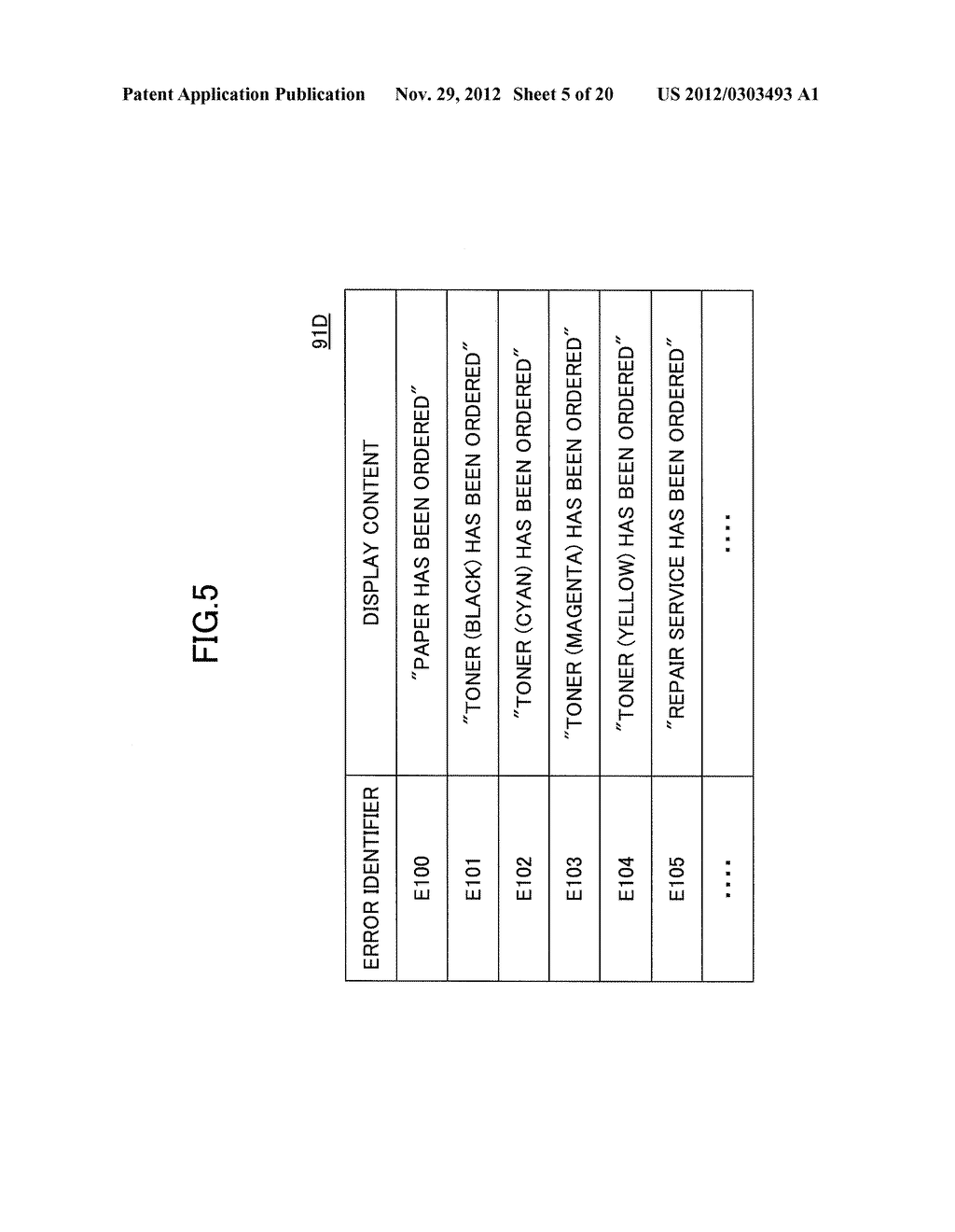 INFORMATION PROCESSING APPARATUS, ORDERING SYSTEM, AND ORDER MANAGEMENT     METHOD - diagram, schematic, and image 06