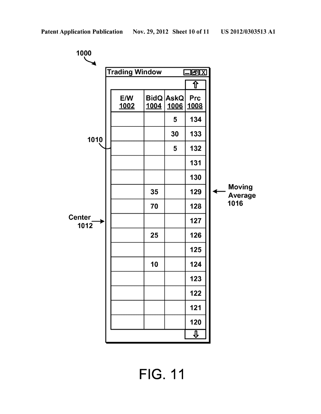 Repositioning of Market Information on Trading Screens - diagram, schematic, and image 11