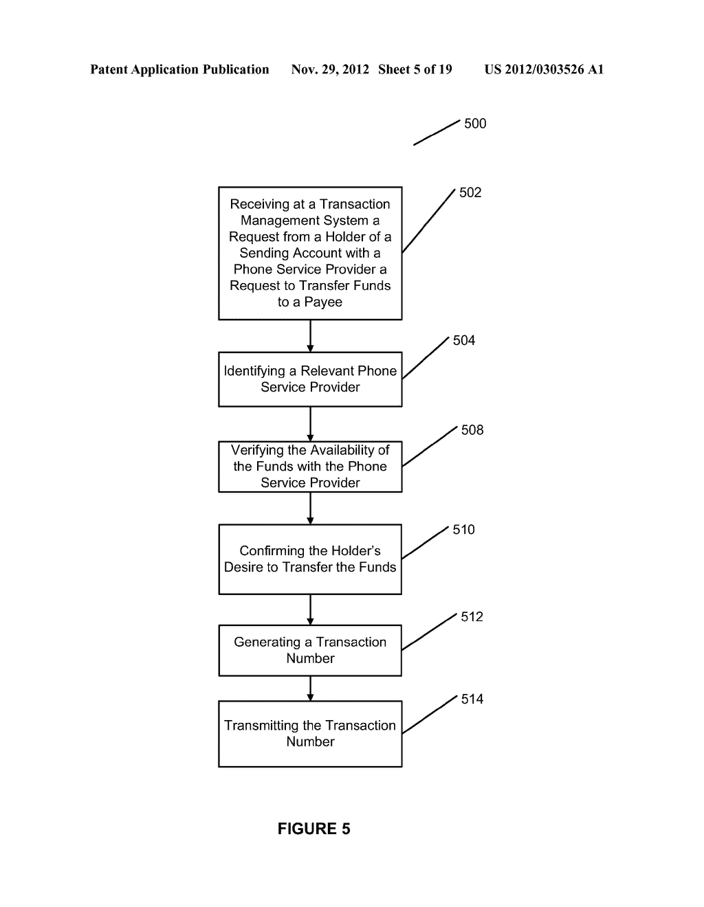 SYSTEMS AND METHODS FOR TRANSFERRING FUNDS FROM A SENDING ACCOUNT - diagram, schematic, and image 06