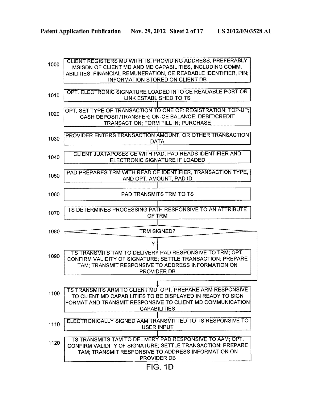 SYSTEM AND METHOD FOR PERFORMING A TRANSACTION RESPONSIVE TO A MOBILE     DEVICE - diagram, schematic, and image 03
