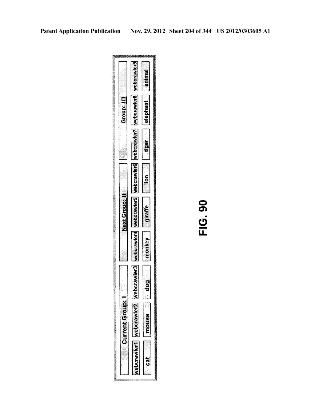 Metasearch Engine for Ordering At Least One Item Returned In Search     Results Using At Least One Query on Multiple Unique Hosts and for     Displaying Associated Advertising - diagram, schematic, and image 205