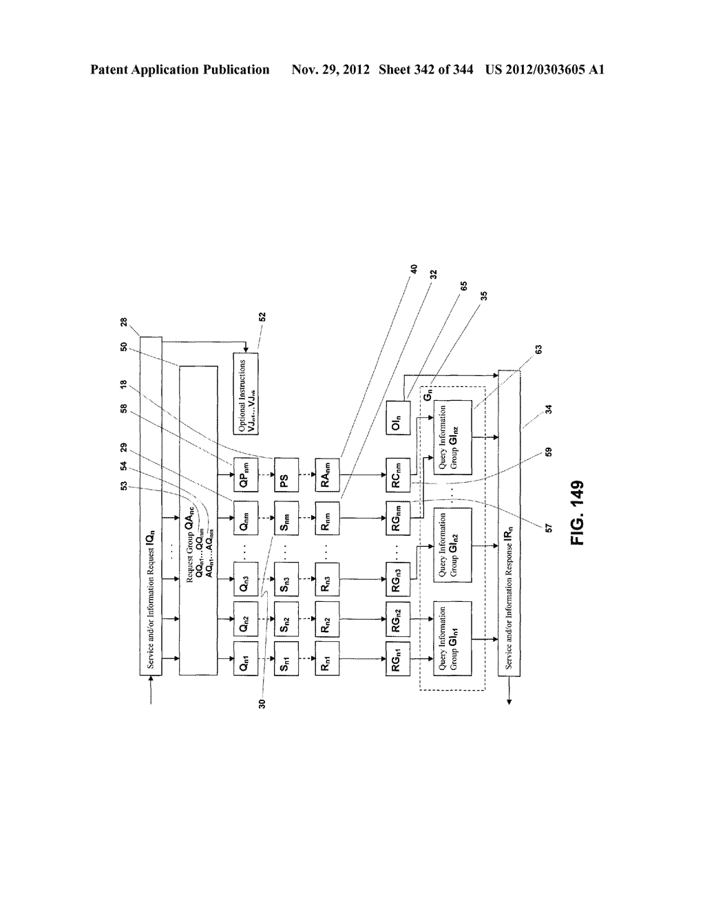 Metasearch Engine for Ordering At Least One Item Returned In Search     Results Using At Least One Query on Multiple Unique Hosts and for     Displaying Associated Advertising - diagram, schematic, and image 343