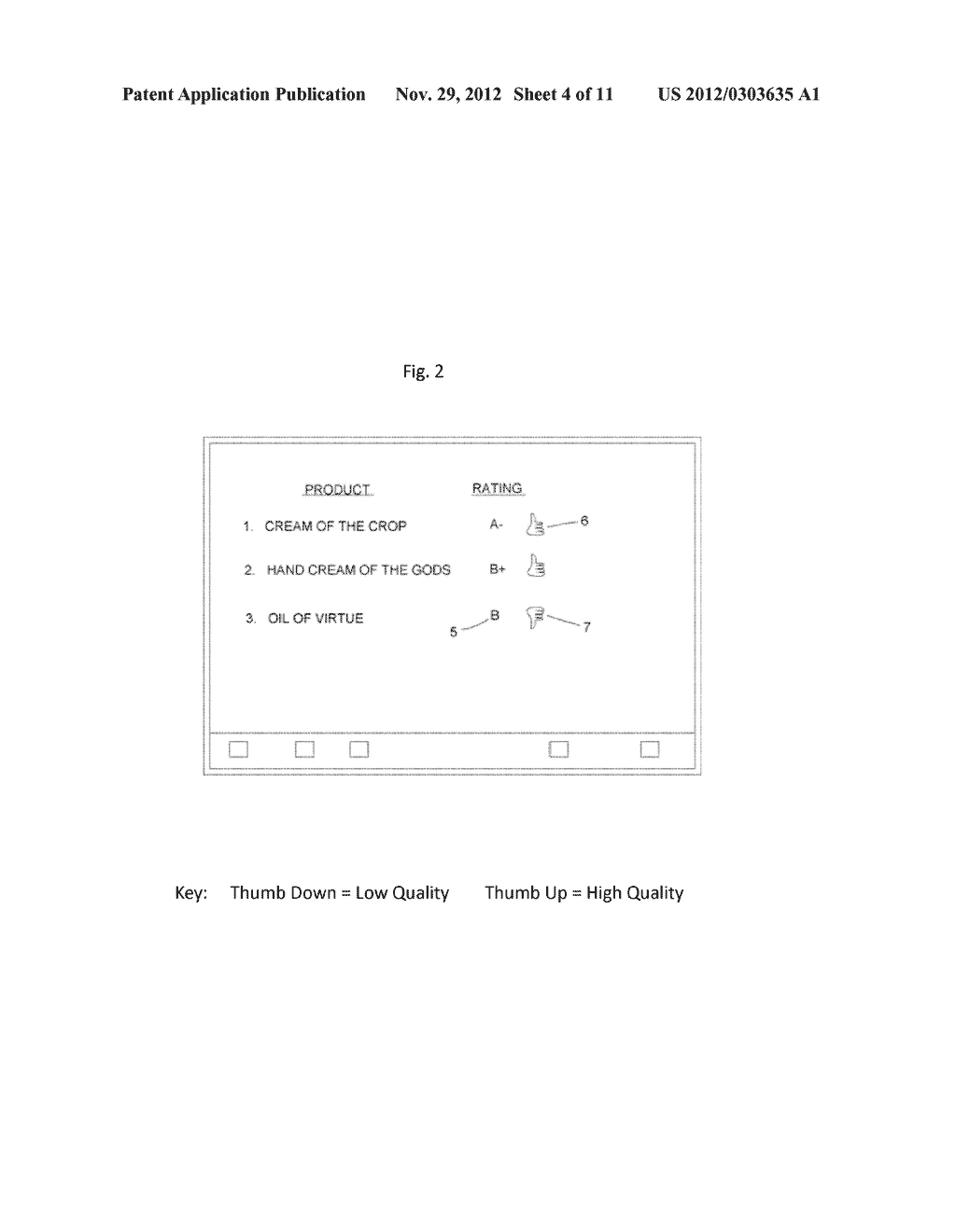 System and Method for Computing and Displaying a Score with an Associated     Visual Quality Indicator - diagram, schematic, and image 05