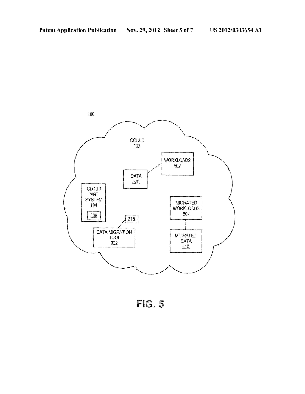 METHODS AND SYSTEMS TO AUTOMATICALLY EXTRACT AND TRANSPORT DATA ASSOCIATED     WITH WORKLOAD MIGRATIONS TO CLOUD NETWORKS - diagram, schematic, and image 06