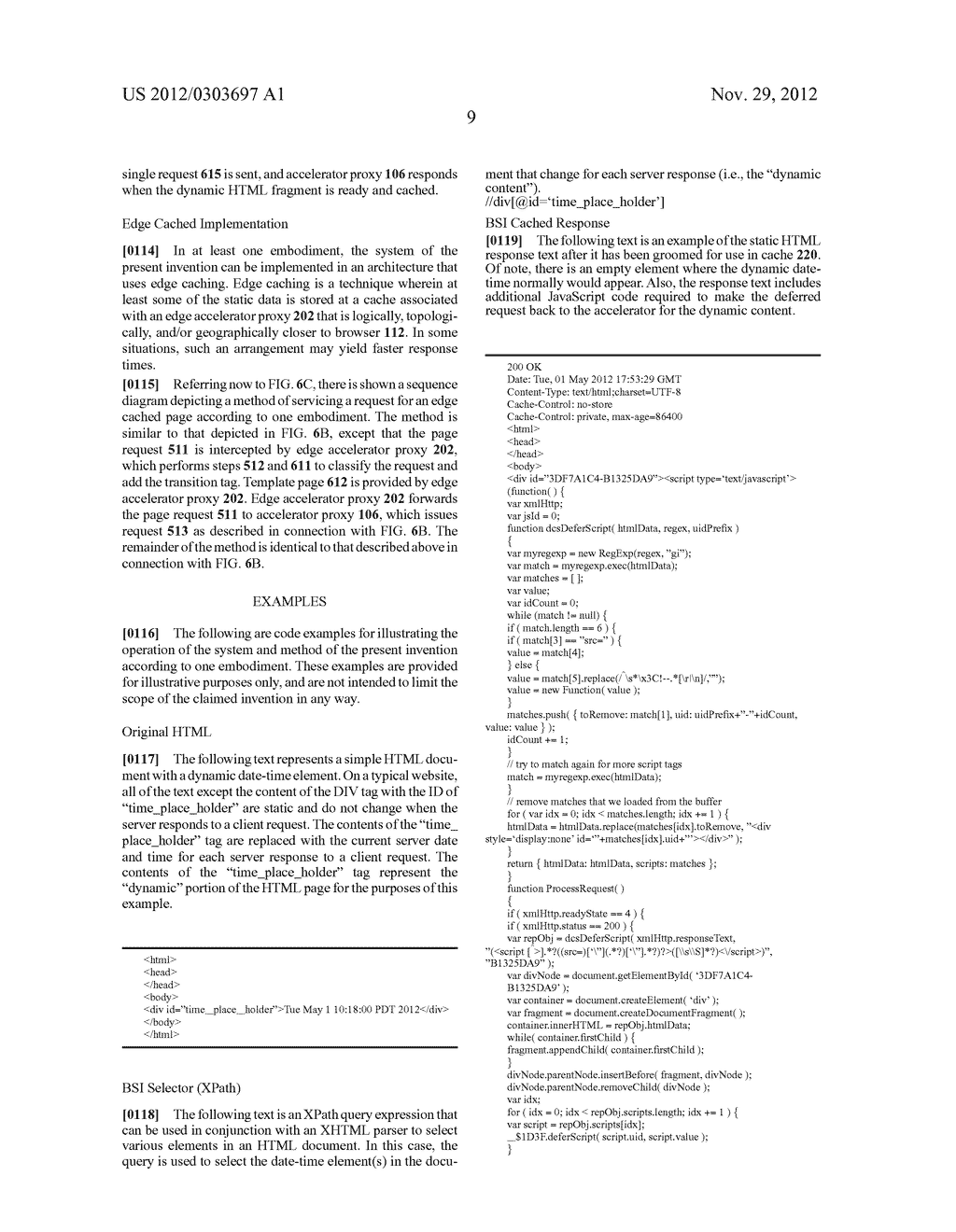 OPTIMIZED RENDERING OF DYNAMIC CONTENT - diagram, schematic, and image 23