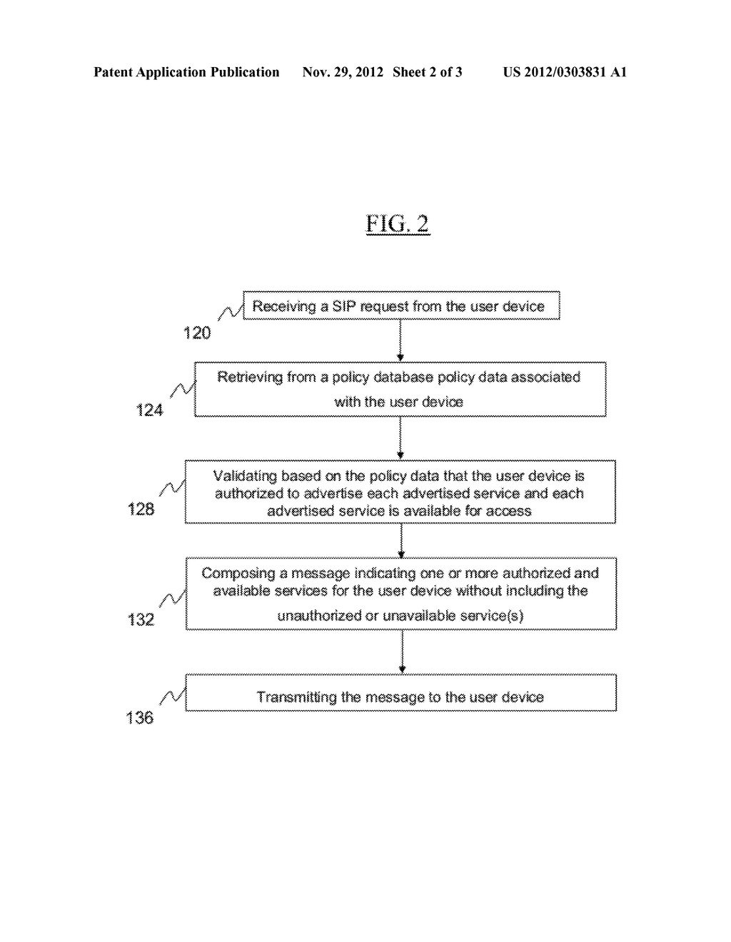 Systems and Methods for Authorizing Services in a Telecommunications     Network - diagram, schematic, and image 03