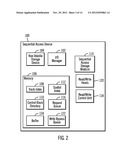 USING AN ATTRIBUTE OF A WRITE REQUEST TO DETERMINE WHERE TO CACHE DATA IN     A STORAGE SYSTEM HAVING MULTIPLE CACHES INCLUDING NON-VOLATILE  STORAGE     CACHE IN A SEQUENTIAL ACCESS STORAGE DEVICE diagram and image