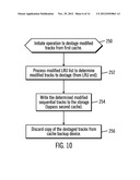 USING AN ATTRIBUTE OF A WRITE REQUEST TO DETERMINE WHERE TO CACHE DATA IN     A STORAGE SYSTEM HAVING MULTIPLE CACHES INCLUDING NON-VOLATILE  STORAGE     CACHE IN A SEQUENTIAL ACCESS STORAGE DEVICE diagram and image