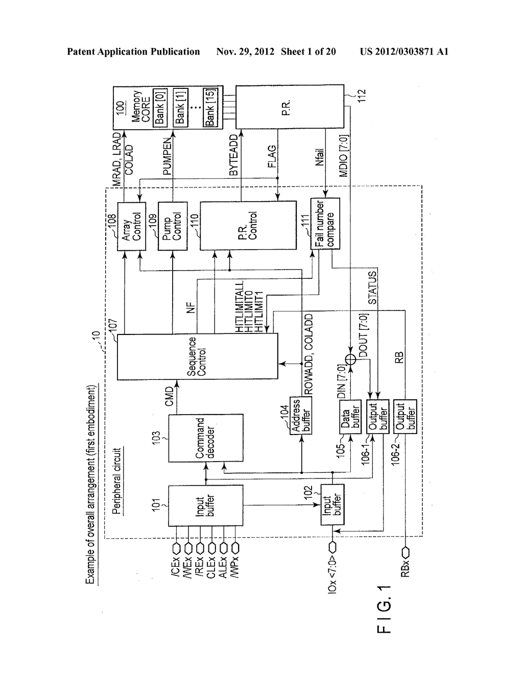 SEMICONDUCTOR MEMORY DEVICE AND METHOD OF CONTROLLING THE SAME - diagram, schematic, and image 02