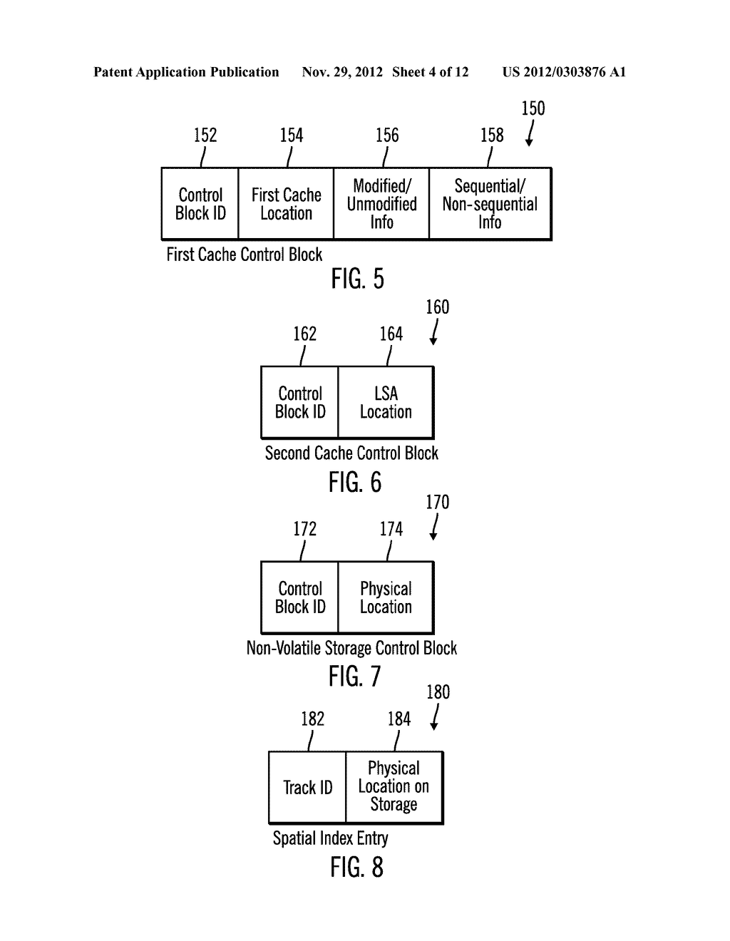 CACHING DATA IN A STORAGE SYSTEM  HAVING MULTIPLE CACHES INCLUDING     NON-VOLATILE STORAGE CACHE IN A SEQUENTIAL ACCESS STORAGE DEVICE - diagram, schematic, and image 05