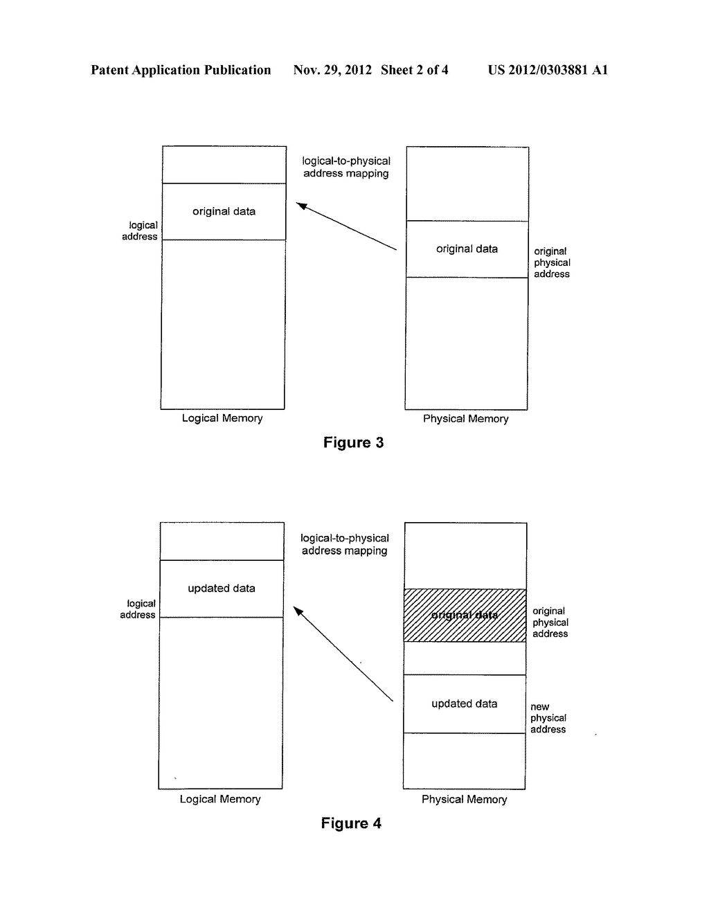 Method and Memory Device that Powers-Up in a Read-Only Mode and Is     Switchable to a Read/Write Mode - diagram, schematic, and image 03
