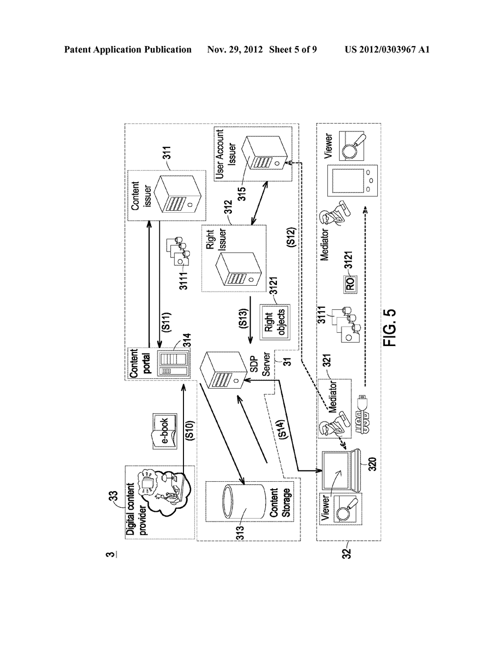 DIGITAL RIGHTS MANAGEMENT SYSTEM AND METHOD FOR PROTECTING DIGITAL CONTENT - diagram, schematic, and image 06