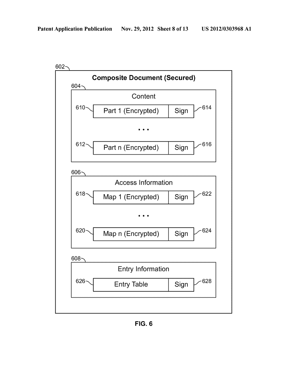 METHOD AND SYSTEM FOR BUSINESS WORKFLOW CYCLE OF A COMPOSITE DOCUMENT - diagram, schematic, and image 09