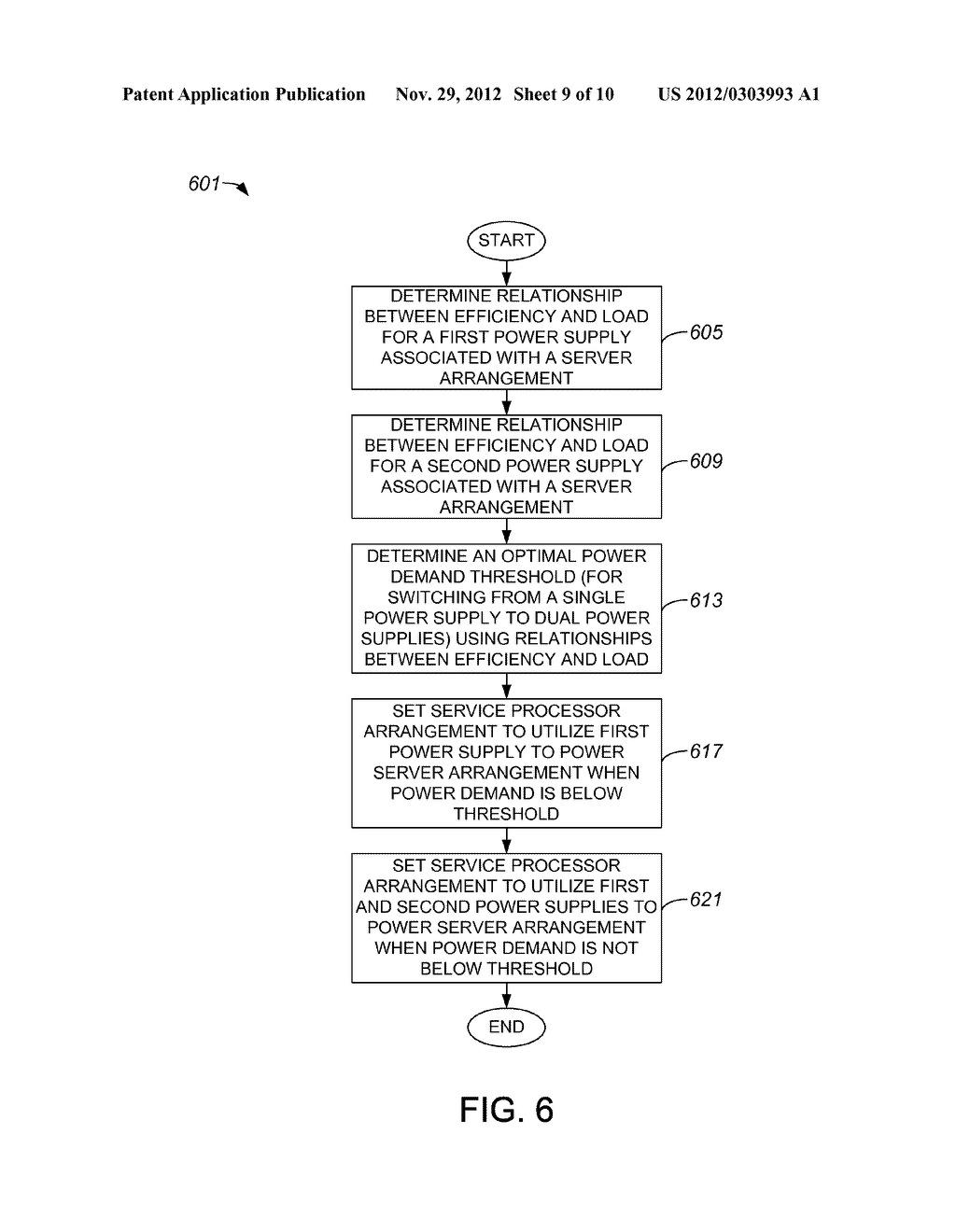 METHOD AND APPARATUS FOR IMPROVED POWER EFFICIENCY FOR SERVER PLATFORMS - diagram, schematic, and image 10