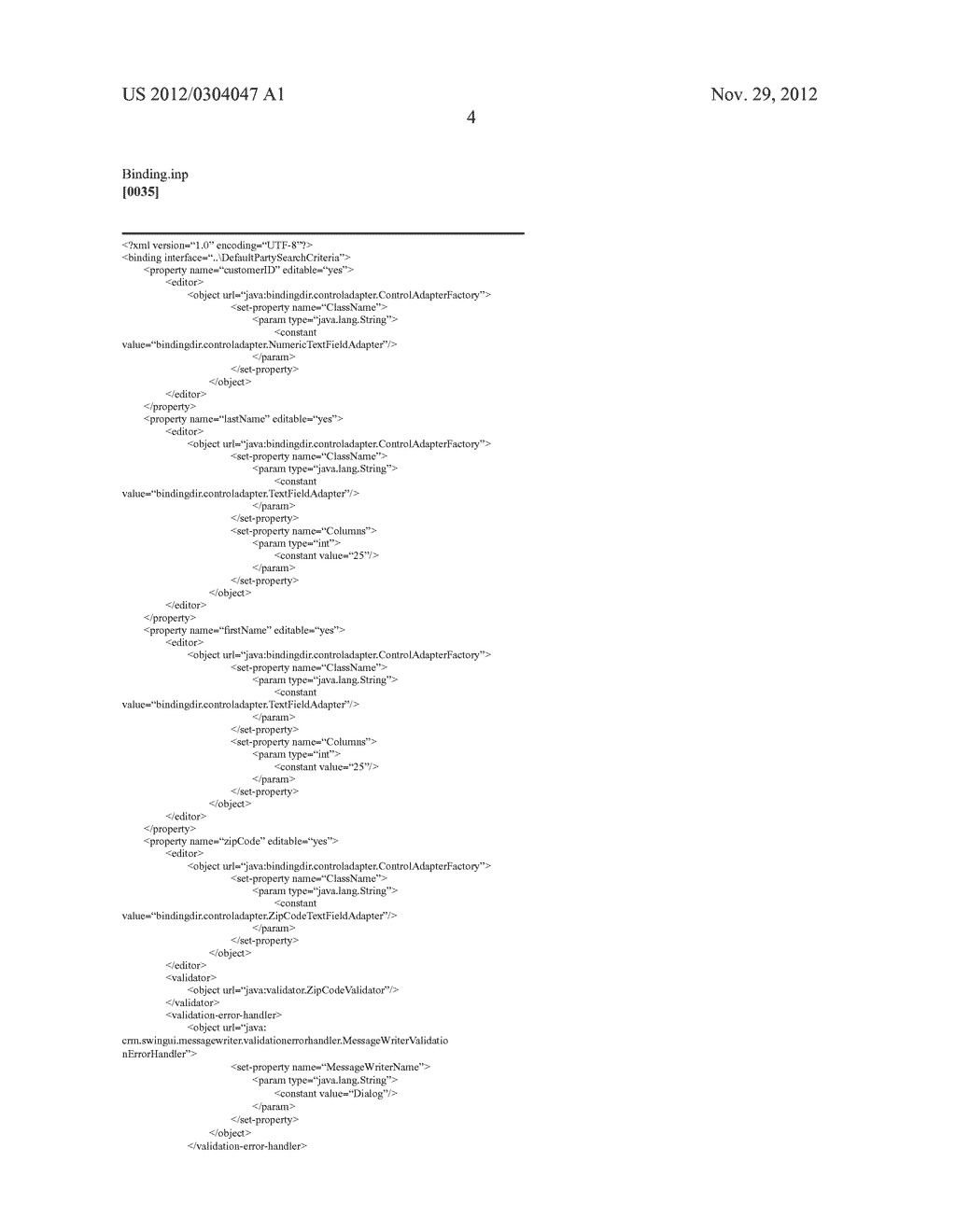 Method And Apparatus For Extensibility Of User Interface Binding     Definitions - diagram, schematic, and image 10