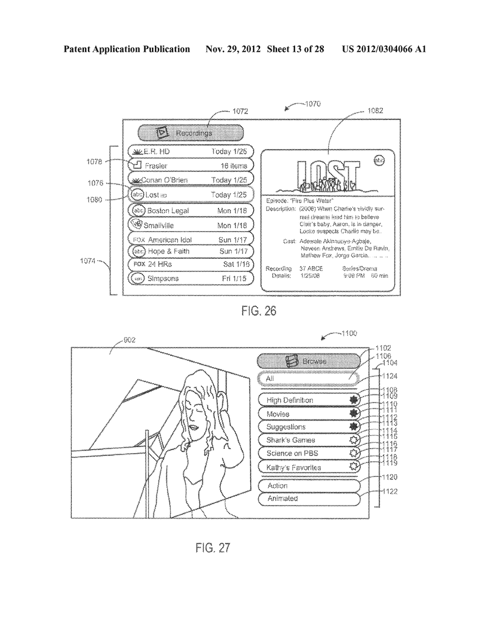 Menu Overlay Including Context Dependent Menu Icon - diagram, schematic, and image 14