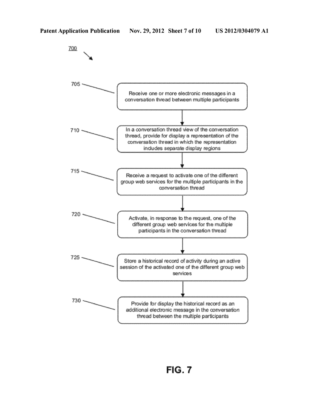 PROVIDING CONTEXTUAL INFORMATION AND ENABLING GROUP COMMUNICATION FOR     PARTICIPANTS IN A CONVERSATION - diagram, schematic, and image 08