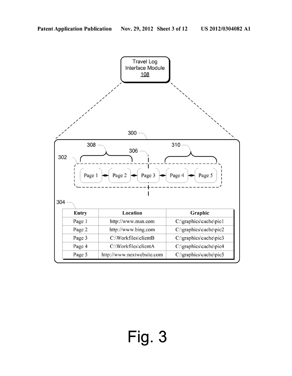 Travel Log for Manipulation of Content - diagram, schematic, and image 04