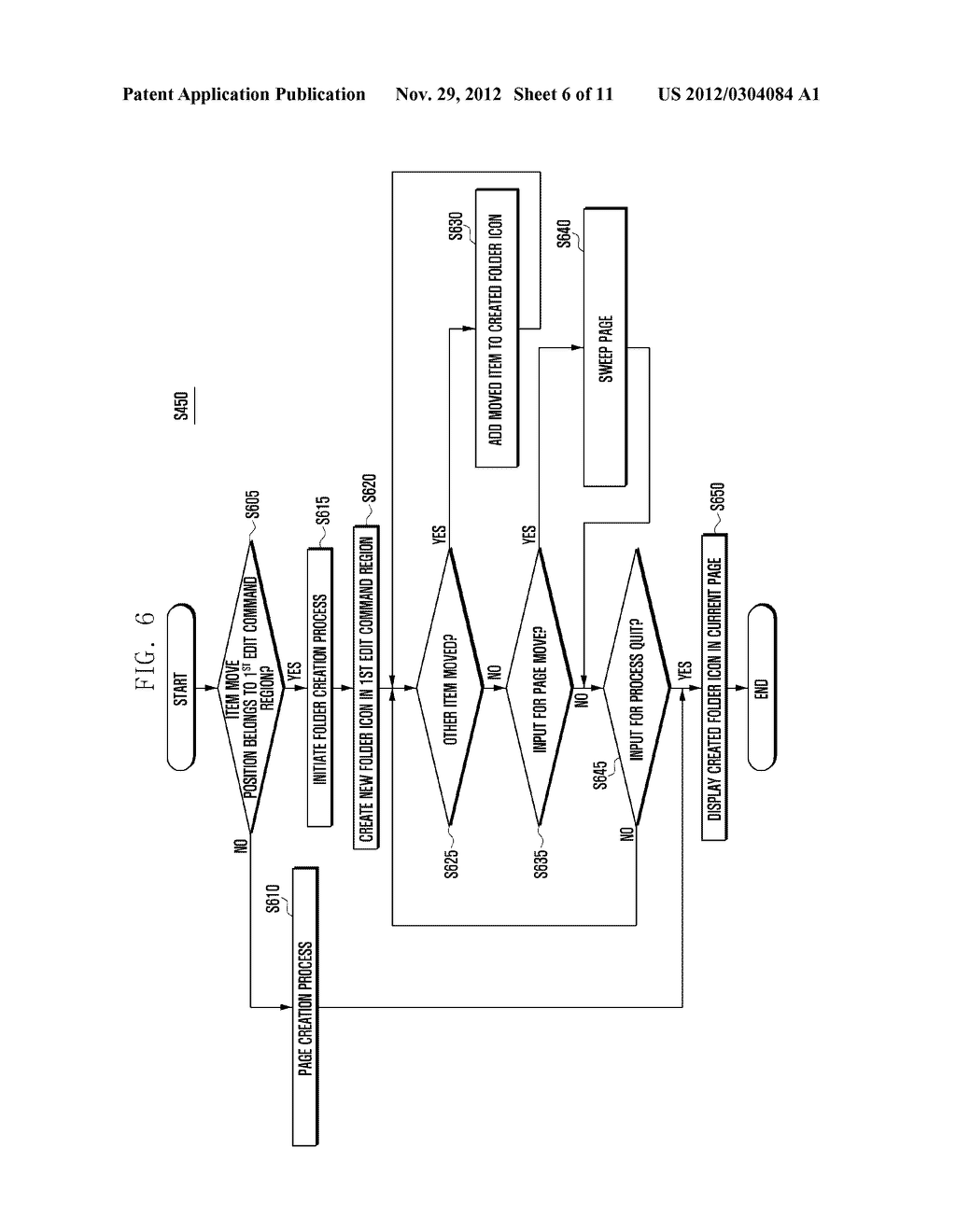 METHOD AND APPARATUS FOR EDITING SCREEN OF MOBILE DEVICE HAVING TOUCH     SCREEN - diagram, schematic, and image 07