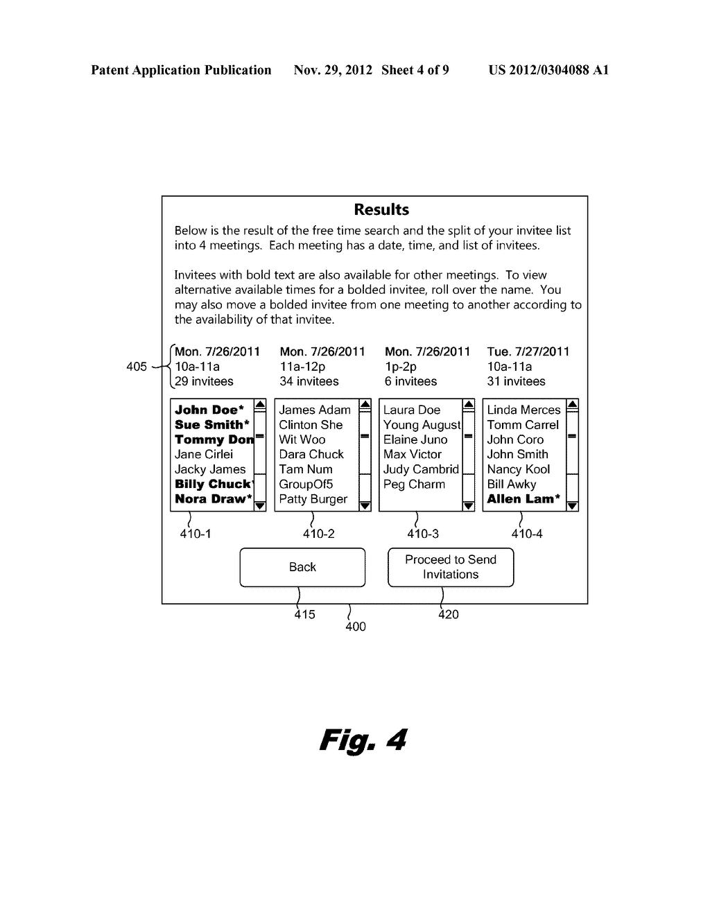 SCHEDULING EVENTS FOR MULTIPLE INVITEES - diagram, schematic, and image 05