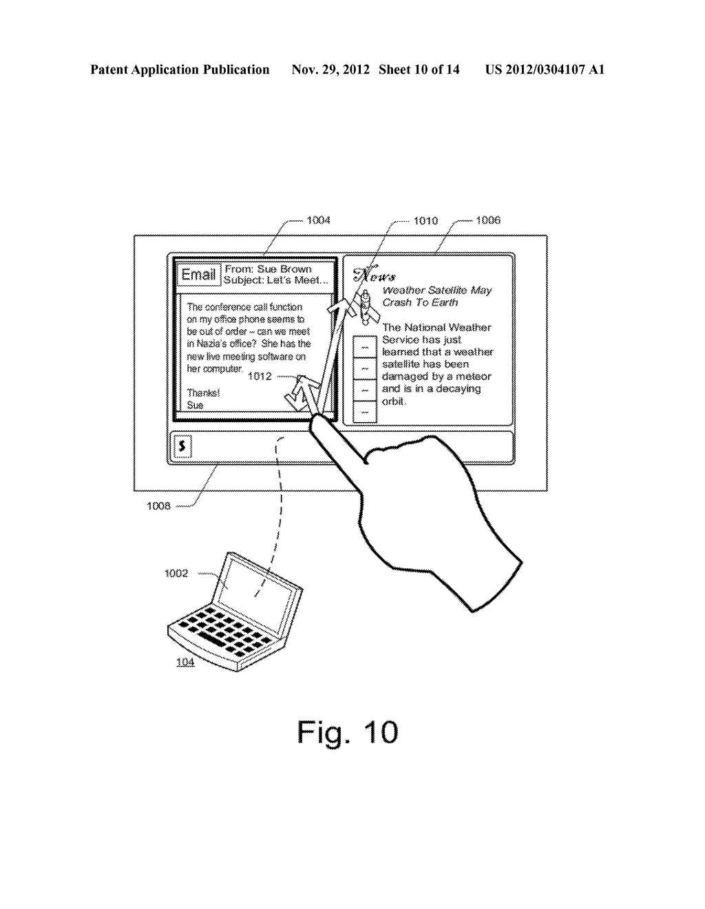 Edge gesture - diagram, schematic, and image 11