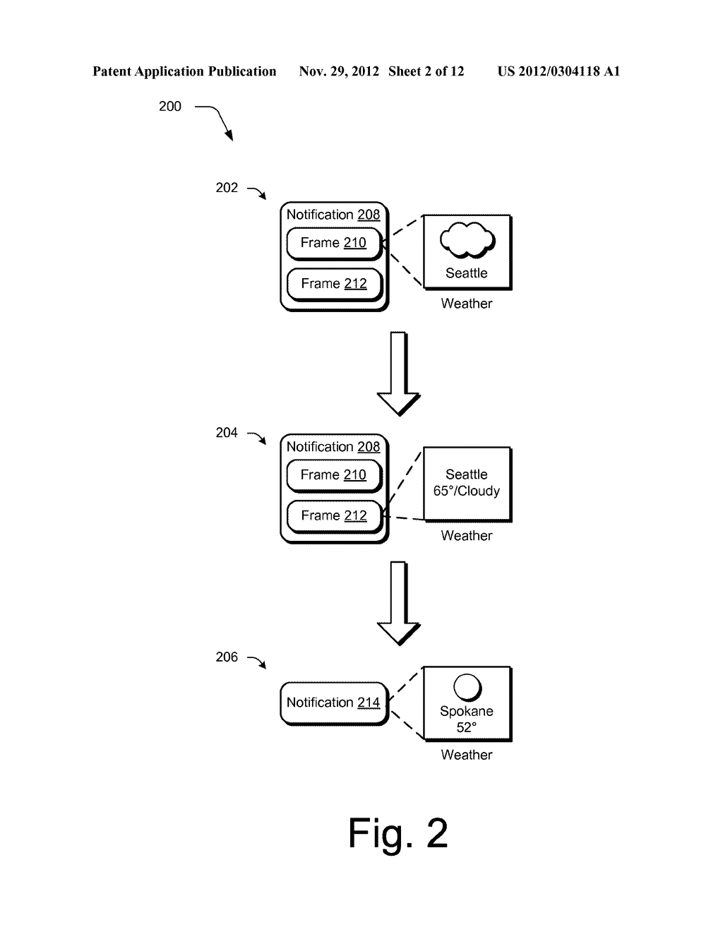 Application Notification Display - diagram, schematic, and image 03