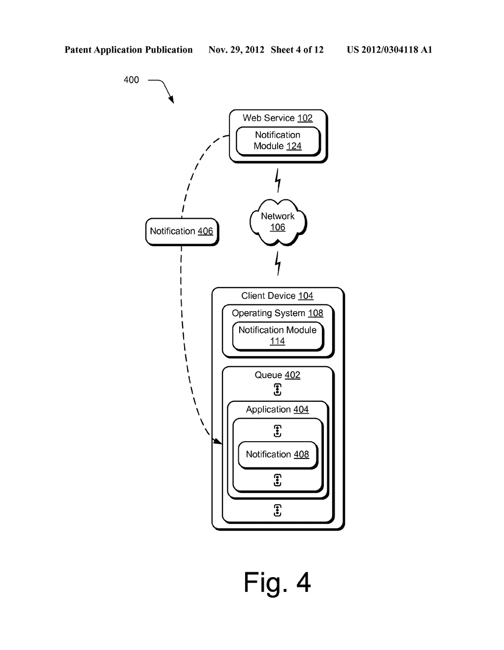 Application Notification Display - diagram, schematic, and image 05