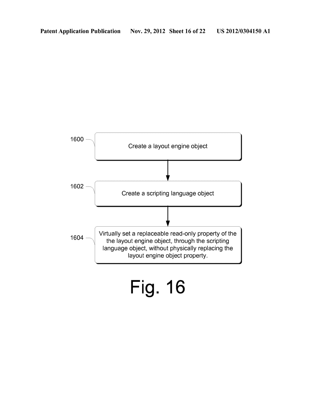 BINDING BETWEEN A LAYOUT ENGINE AND A SCRIPTING ENGINE - diagram, schematic, and image 17