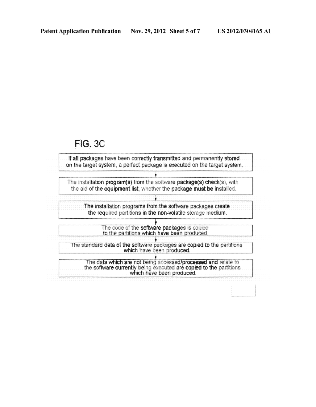 METHOD FOR INSTALLING AND SIMULTANEOUSLY UPDATING OPERATING SYSTEM     SOFTWARE - diagram, schematic, and image 06